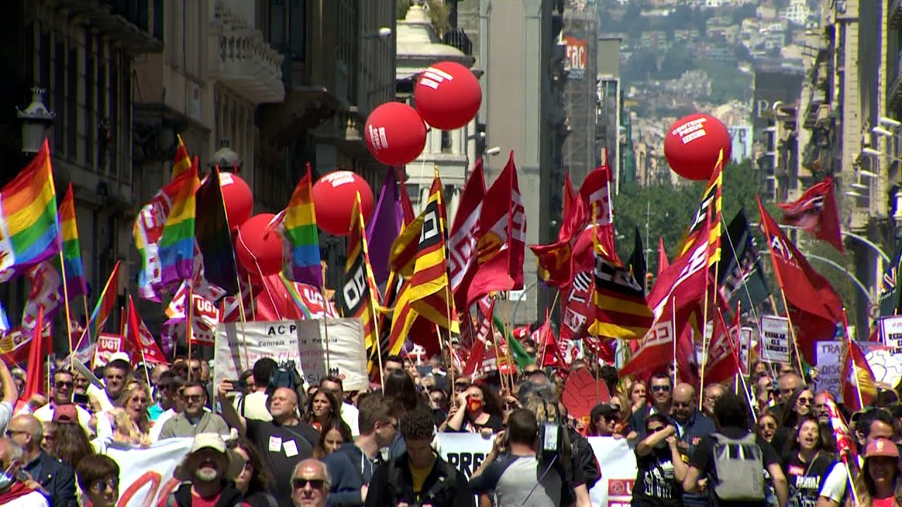 1 de mayo en barcelona