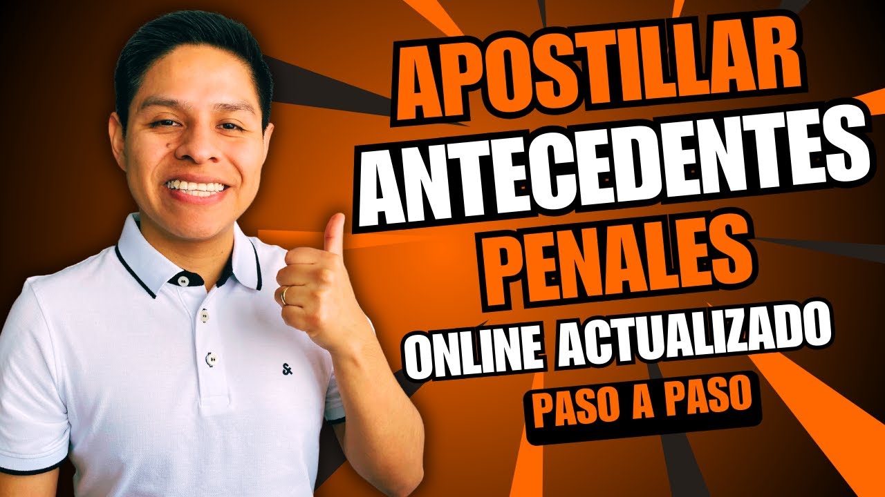 apostilla de antecedentes penales peru