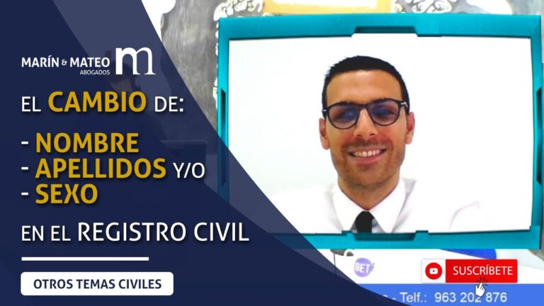cambiarse el nombre registro civil