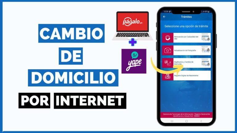 cambio de domicilio en dni