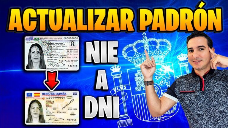 cambio de nie a dni padron madrid