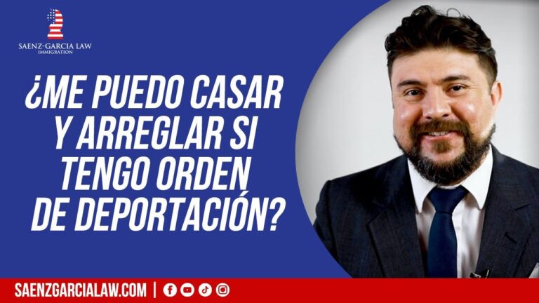 casarse con orden de expulsión