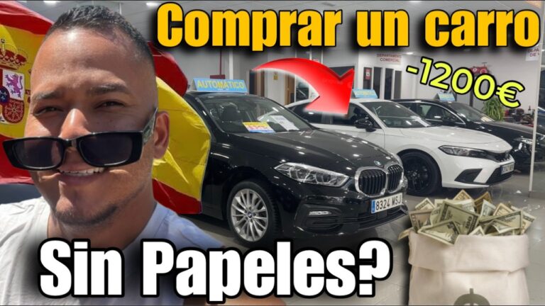 como comprar un coche en españa sin nie