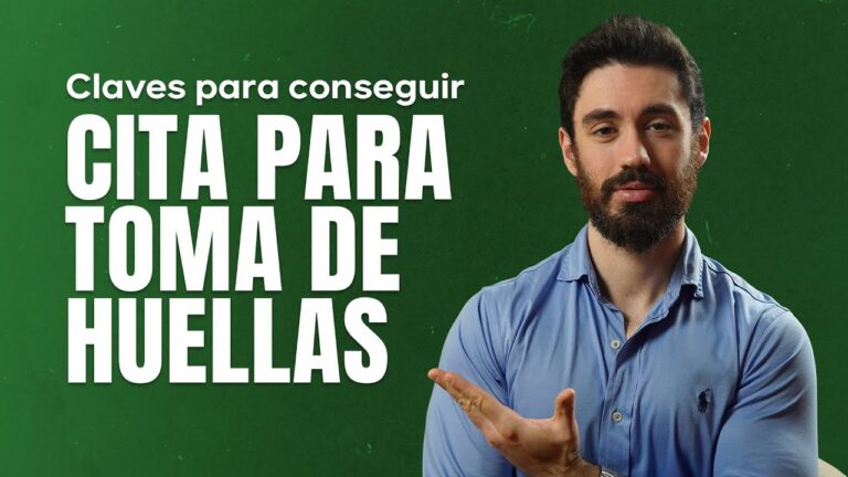 como es la toma de huellas tie