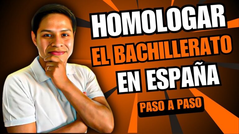 como homologar titulo de bachiller en españa