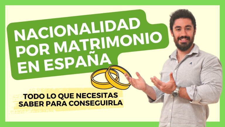 como obtener papeles en españa por matrimonio
