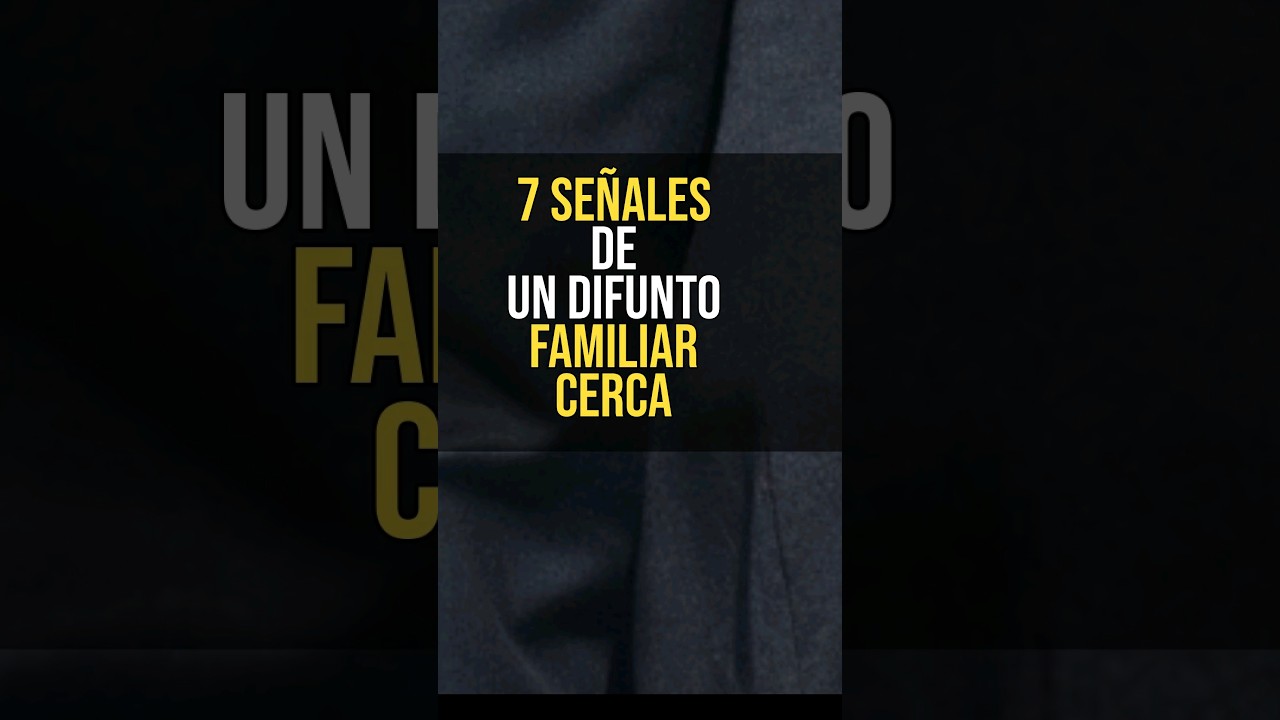 como saber si mi marido fallecido está conmigo