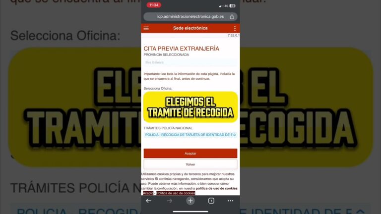 como saber si mi tie está listo para recoger