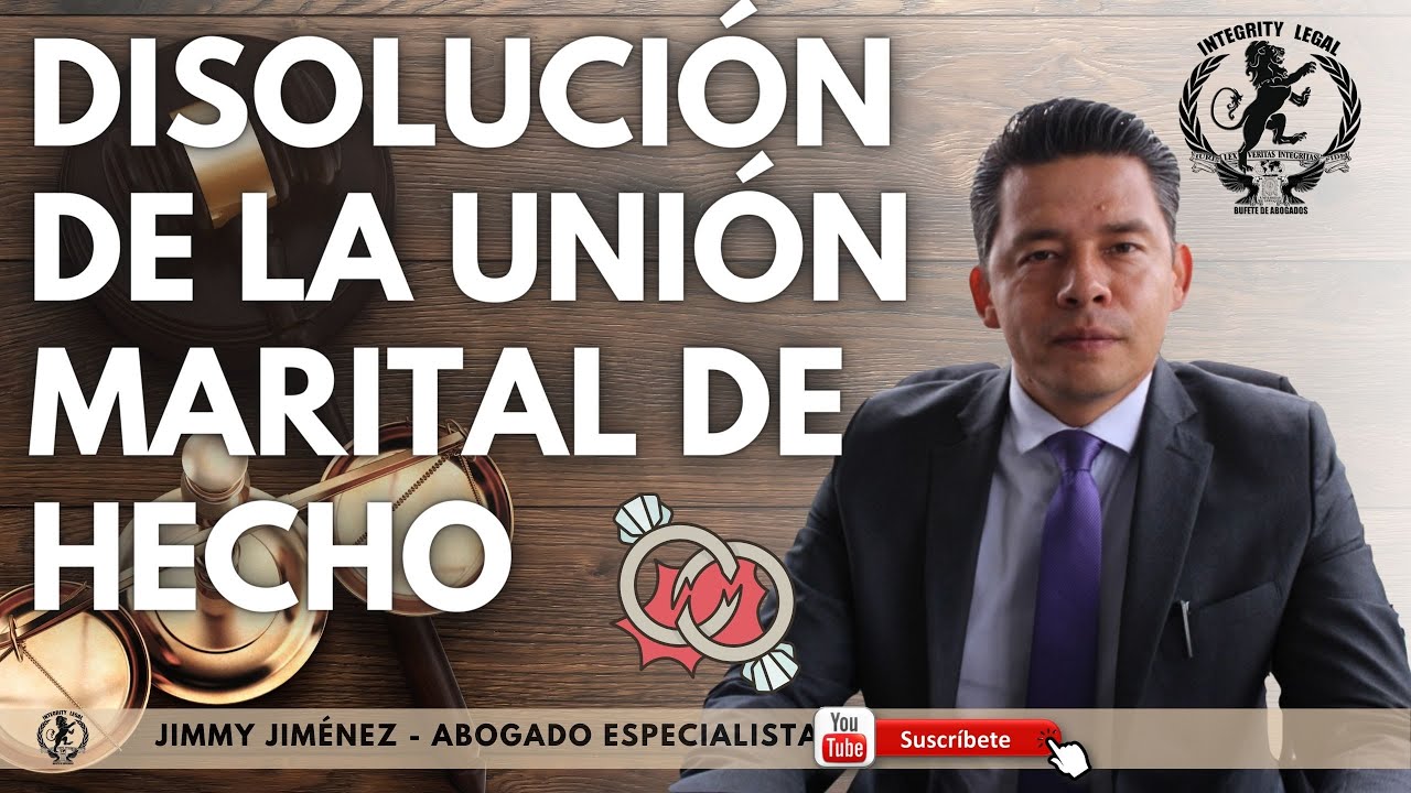 como se disuelve una pareja de hecho