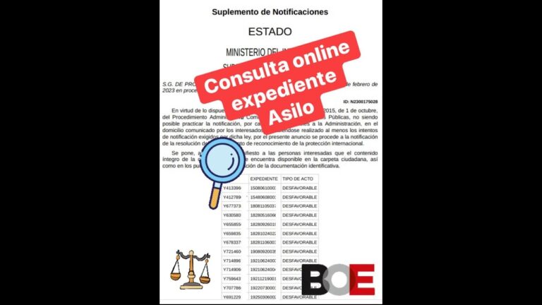 como va mi asilo boe