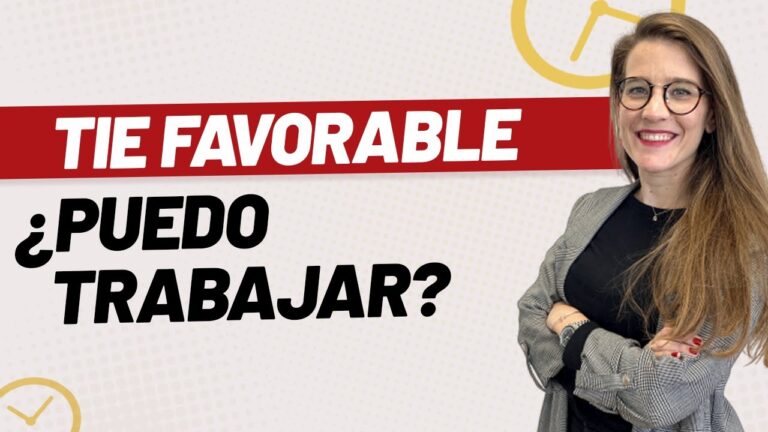 con el tie se puede trabajar en españa