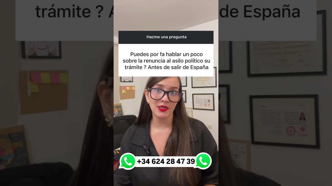consecuencias de renunciar al asilo politico en españa