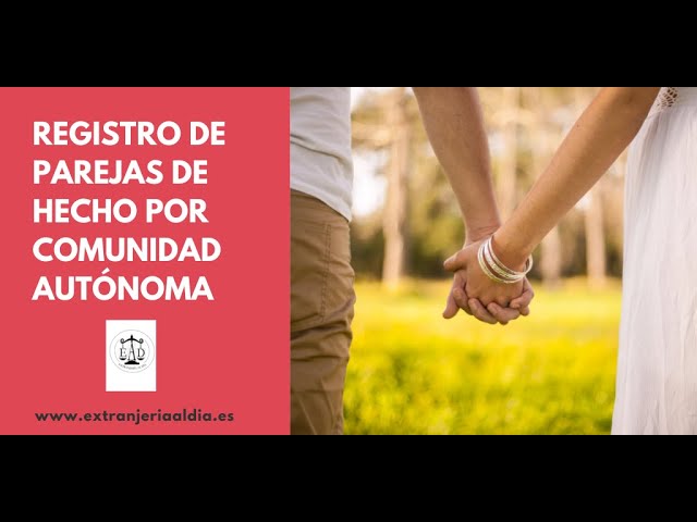 consulta registro parejas de hecho cataluña