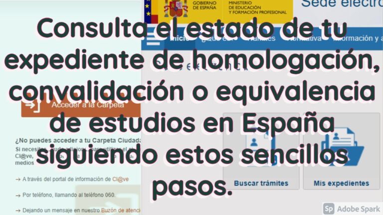 consultar expediente de homologación de título bachiller