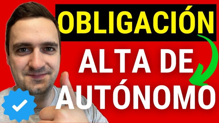 cuando es obligatorio darse de alta como autonomo