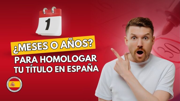 cuanto tarda la homologacion de titulos en españa