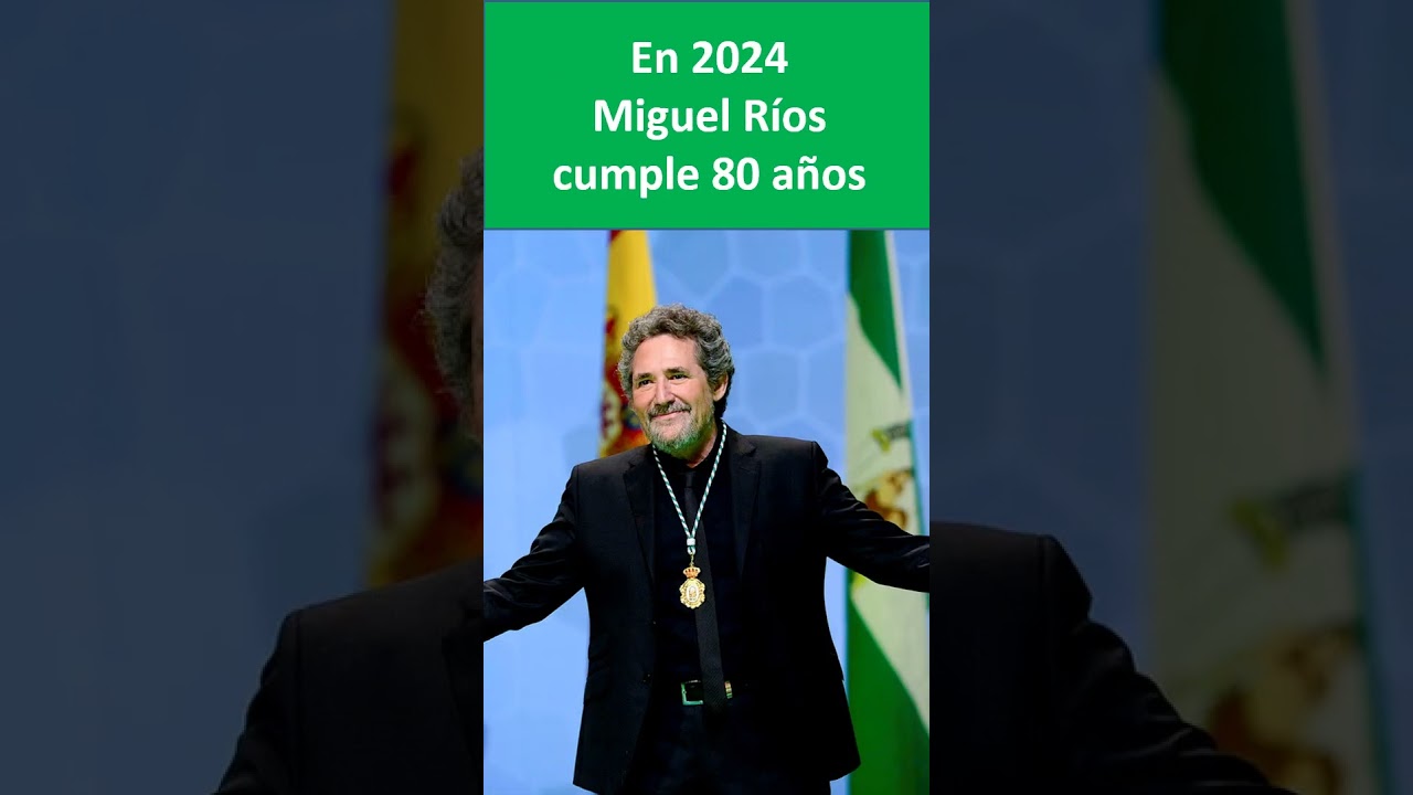 cuántos nietos tiene miguel ríos