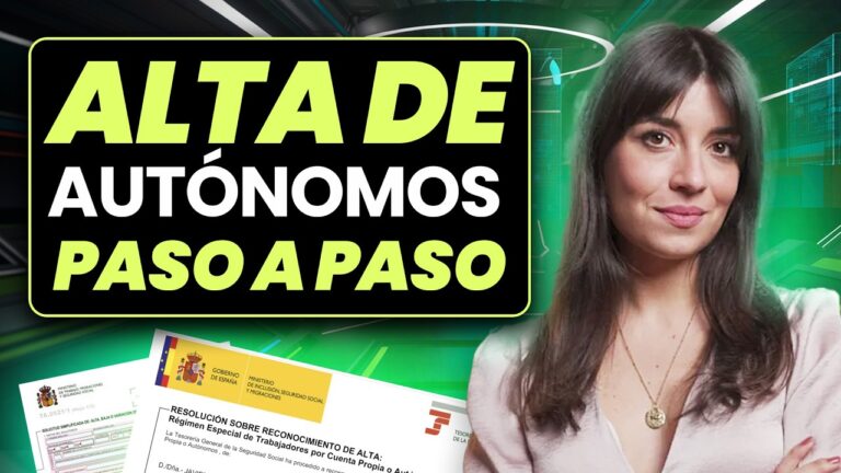 darse de alta en autónomos