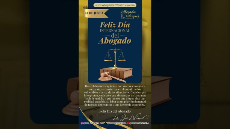 dia del abogado en venezuela