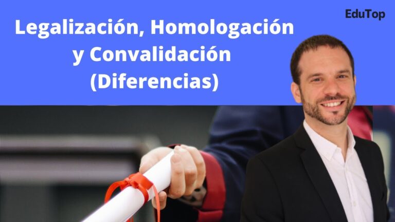 diferencia entre homologar y convalidar