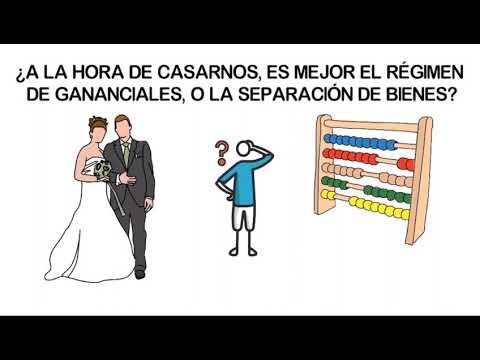 diferencia entre separacion de bienes y gananciales