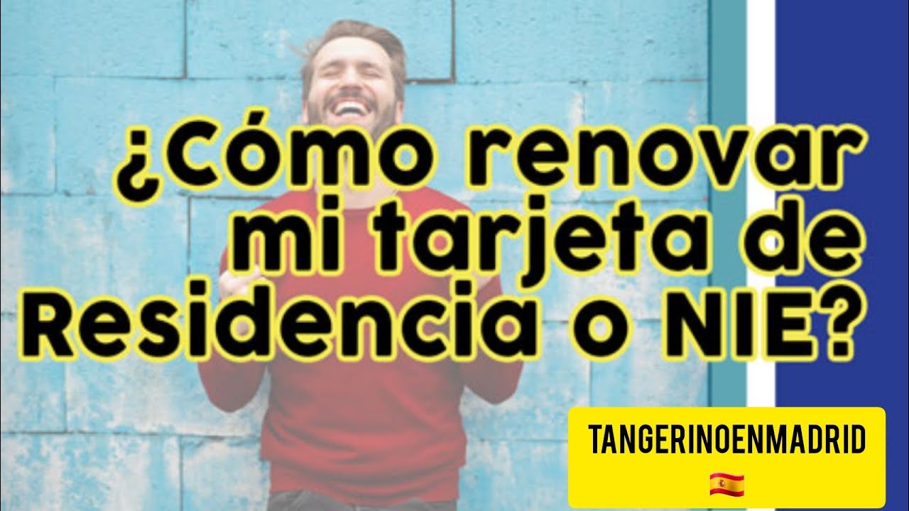 documentacion para renovar el nie