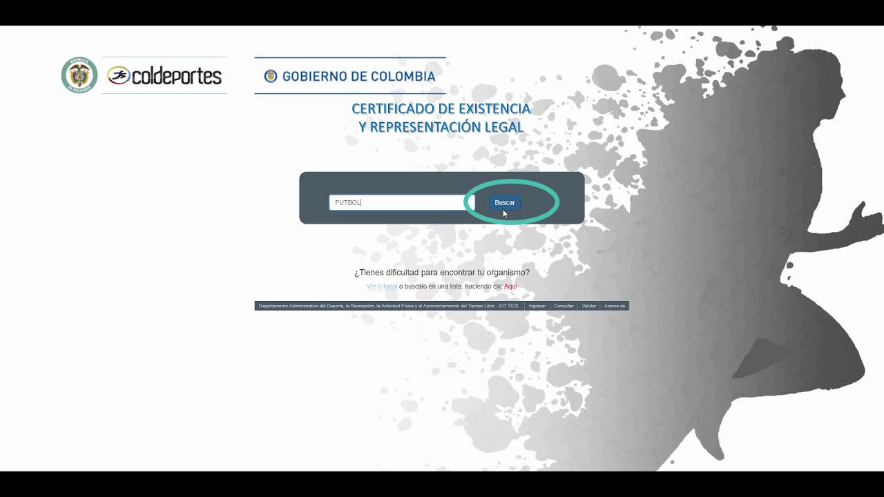 documento acreditativo de la representación legal