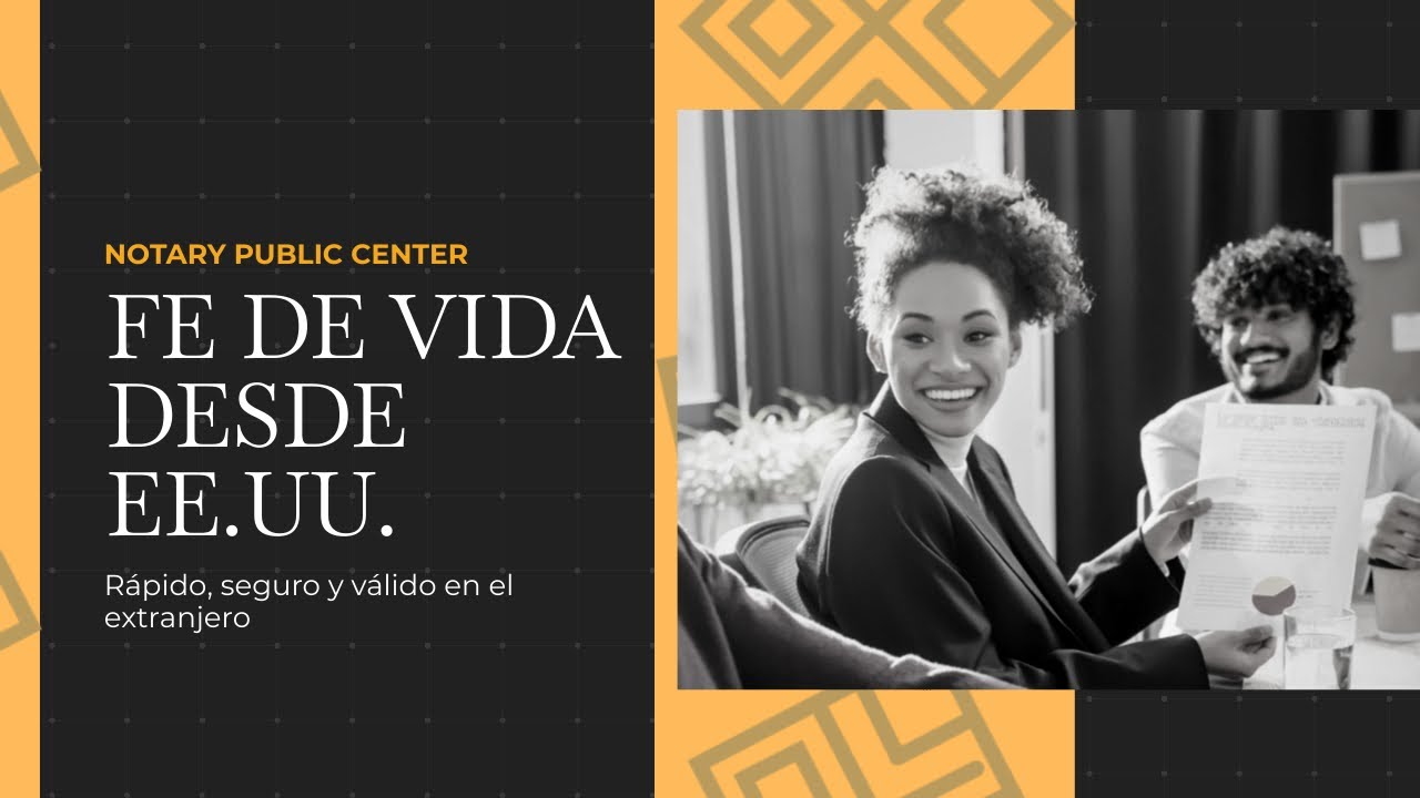 documento de fe de vida