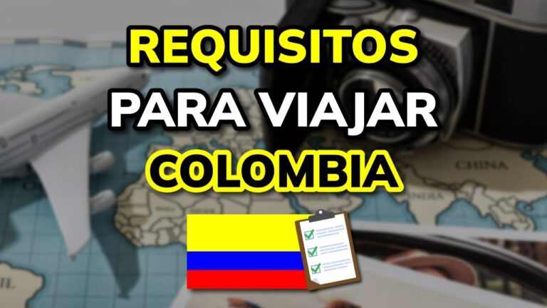 documento para ingresar en colombia desde españa