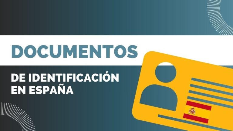 documentos oficiales de identificacion en españa