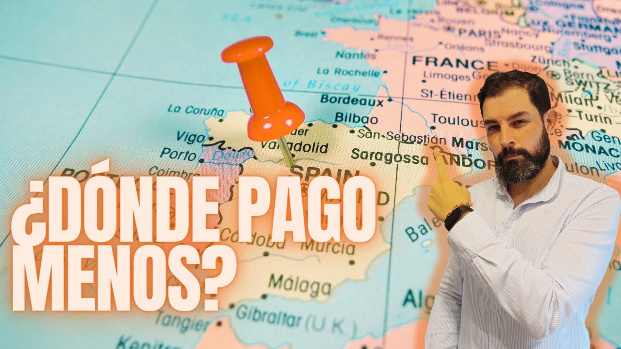 donde se paga menos impuestos en españa
