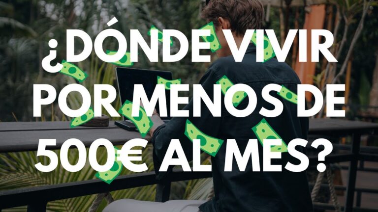 donde vivir con 600 euros al mes en españa