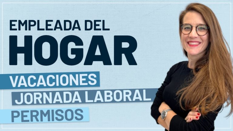 empleada de hogar por horas vacaciones