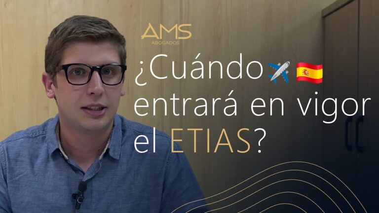 etias españa cuando entra en vigor