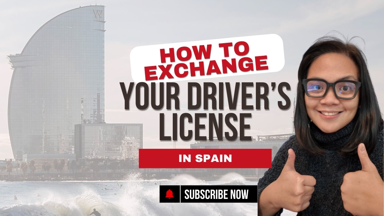 exchange driving licence in spain