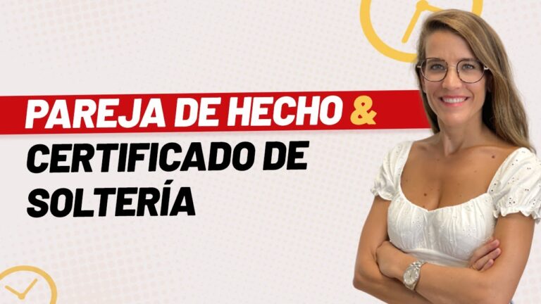 fe de vida y estado civil