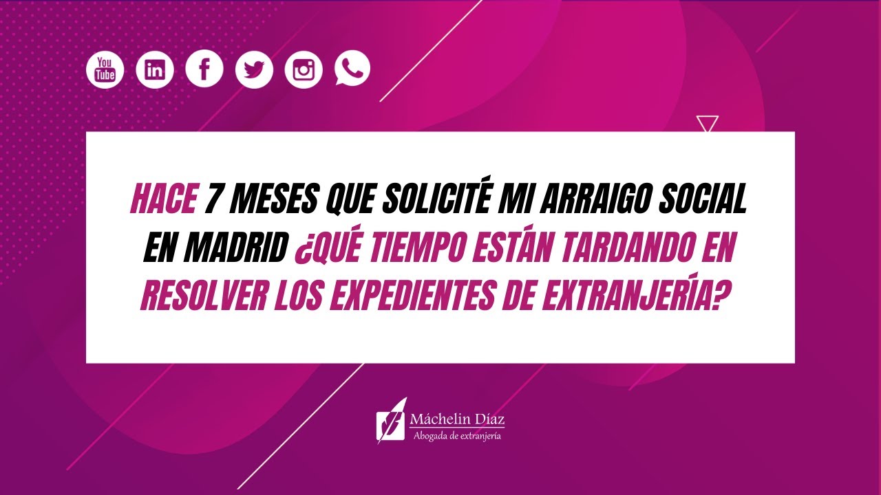 fechas de tramitación de expedientes de extranjería barcelona