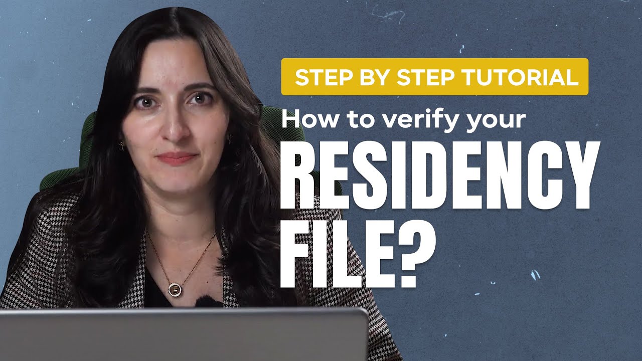 information on the status of the immigration file