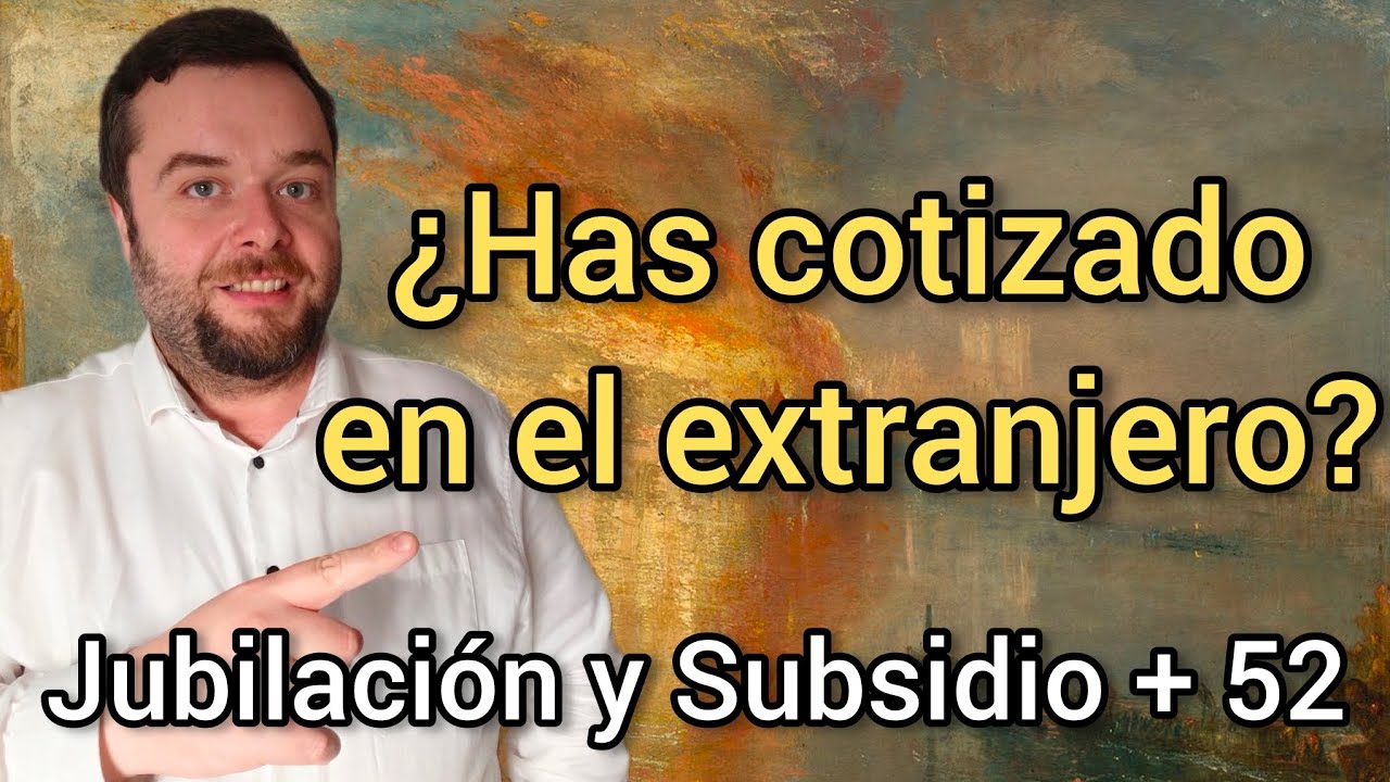 jubilacion en españa para extranjeros
