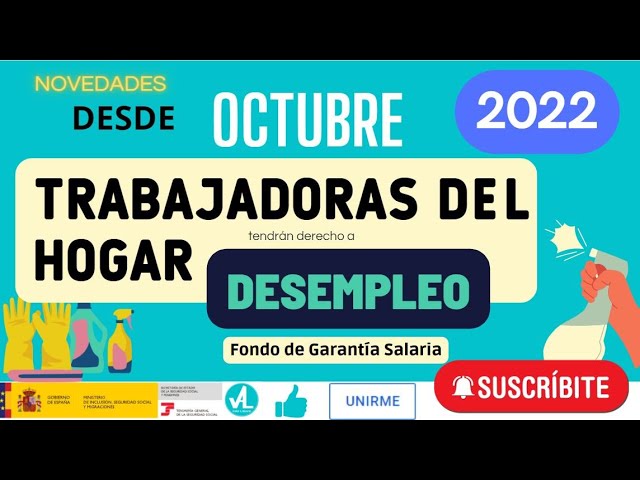 las empleadas de hogar tienen paro