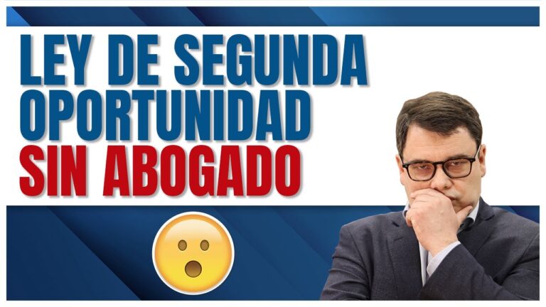 ley de segunda oportunidad abogados gratis