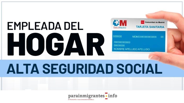 modelo baja empleada de hogar