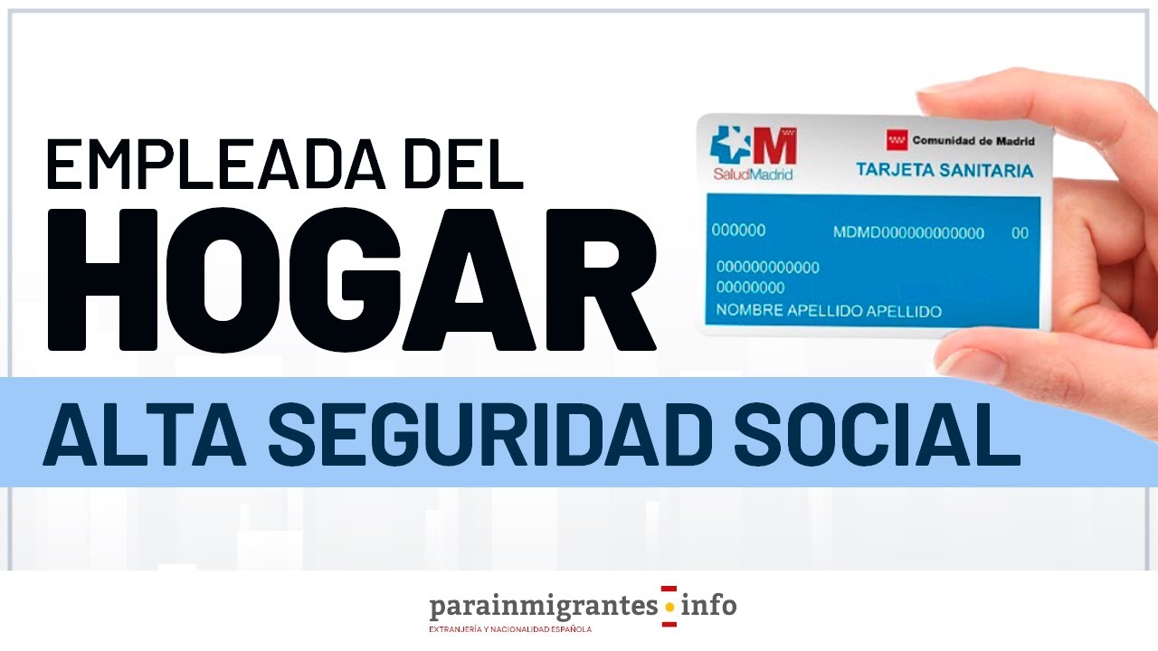 modelo baja empleada de hogar