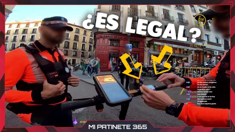 multa por ir dos en patinete