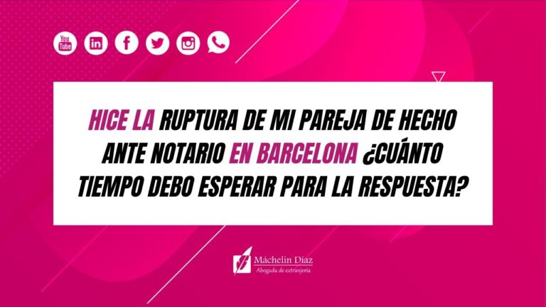 pareja de hecho barcelona notario