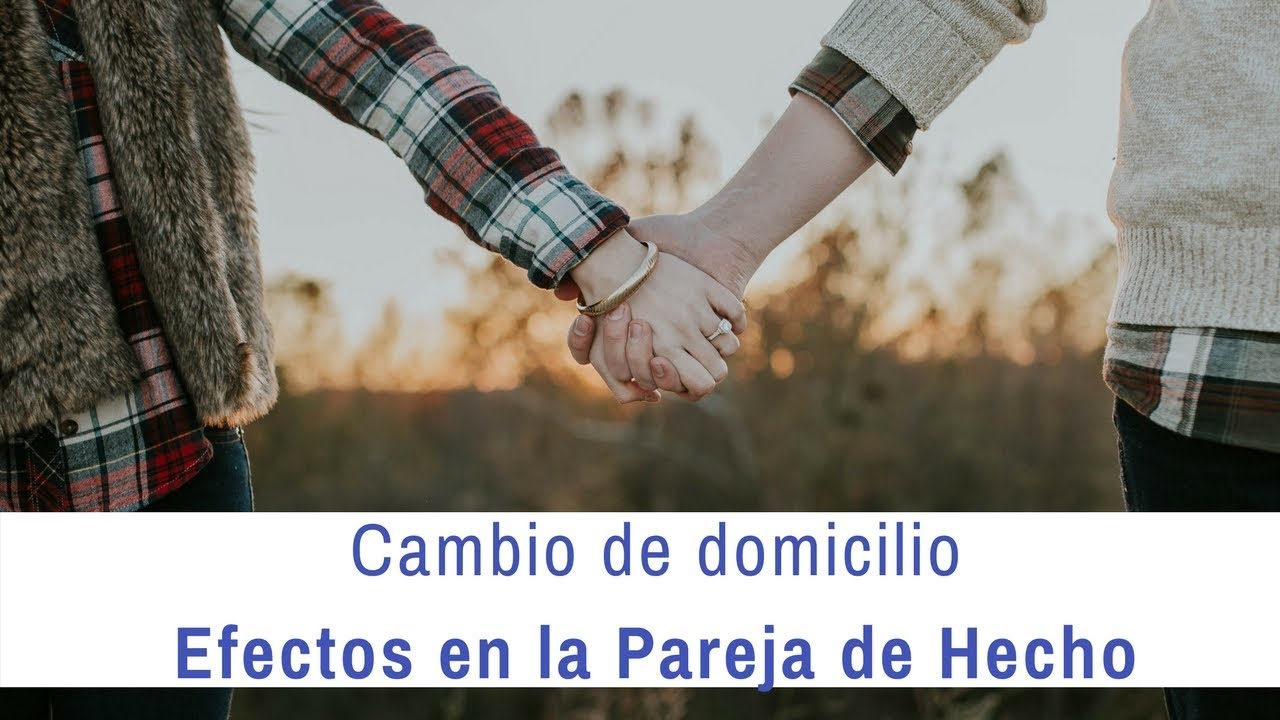 pareja de hecho domicilios diferentes