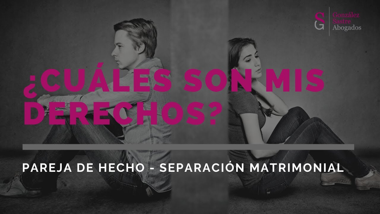 parejas de hecho separacion de bienes