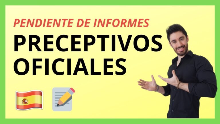 pendiente recepción de informes preceptivos oficiales que significa