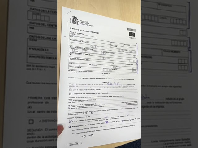 precontrato de trabajo para extranjeros empleadas de hogar