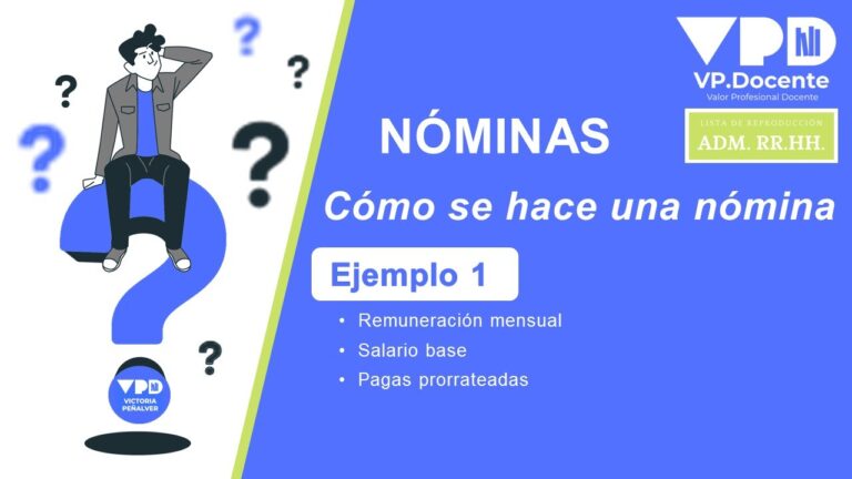 prorrateadas nomina con pagas prorrateadas
